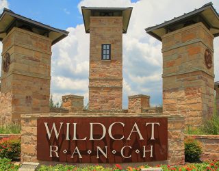 Wildcat Ranch monument sign