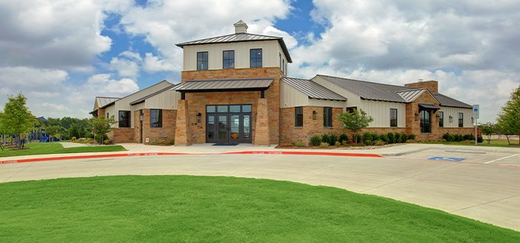 exterior of the wildcat ranch amenity center