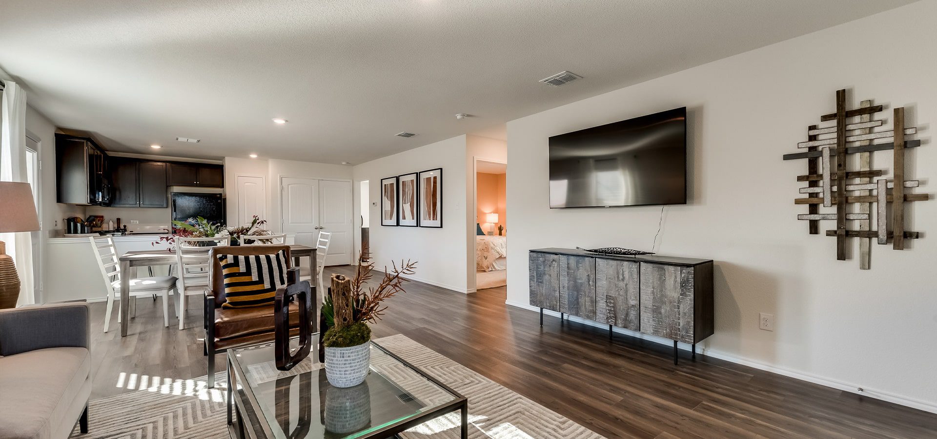 Wildcat Ranch Lennar Model Home Great Room