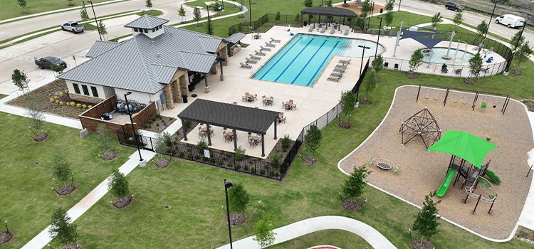 Wildcat Ranch Amenity Center Aerial