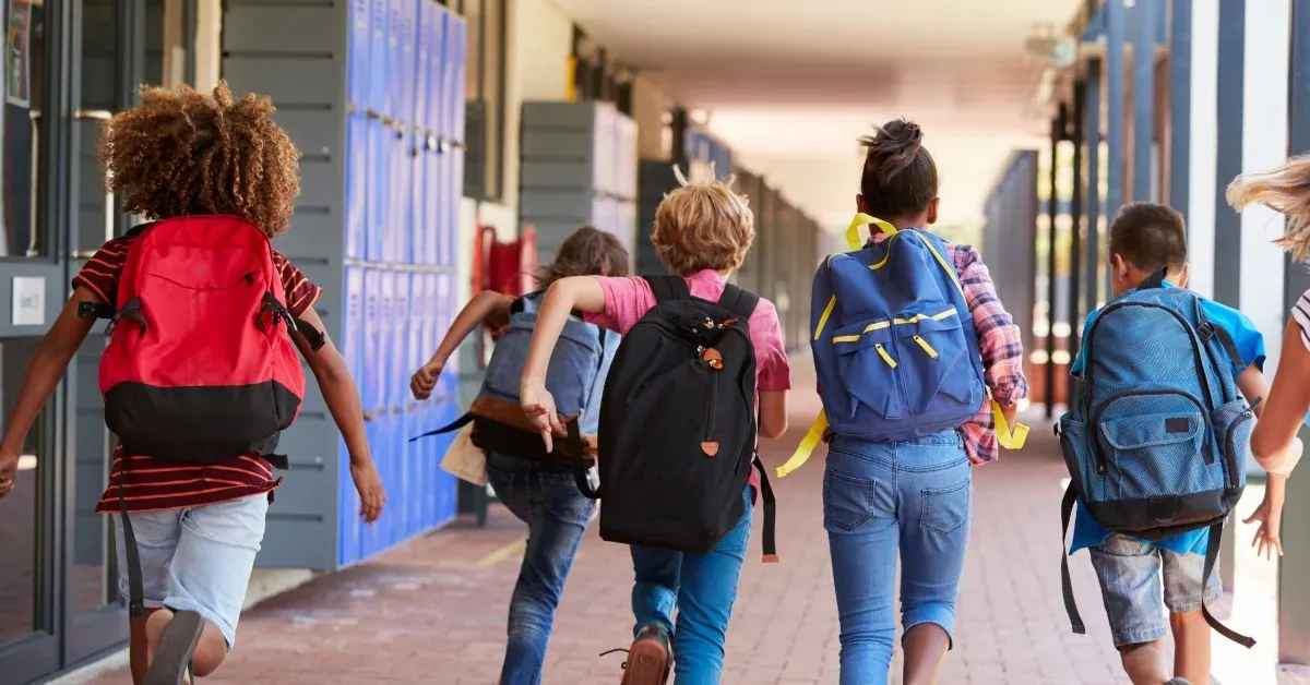 School Kids Hallways